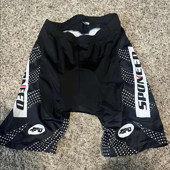 Men's Black Athletic Shorts - Picture 6 of 6